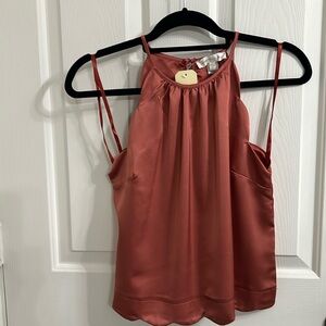 Fall satin top